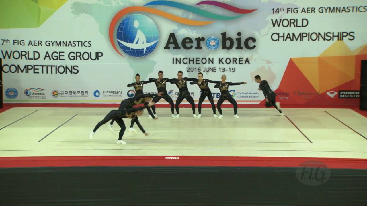 Brazil  (BRA) - 2016 Aerobic Worlds, Incheon (KOR) - Qualifications Dance