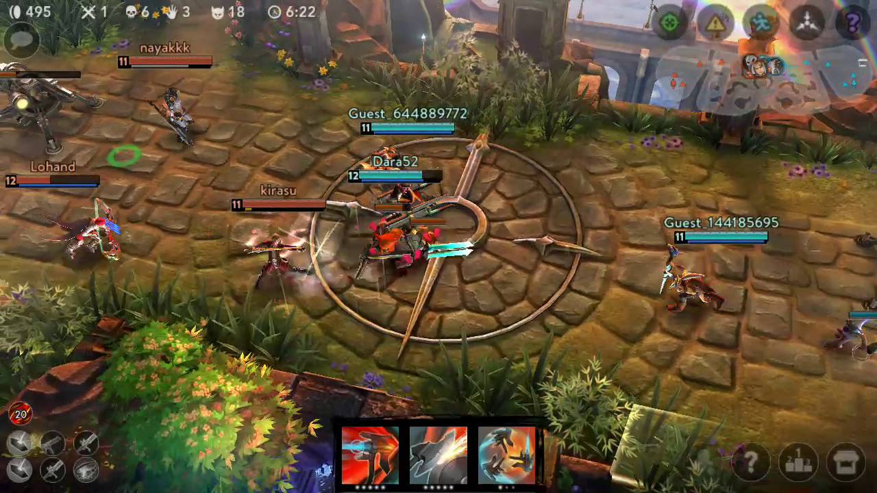 vainglory gameplay glaive reim joule vs alpha blackfeather kestrel