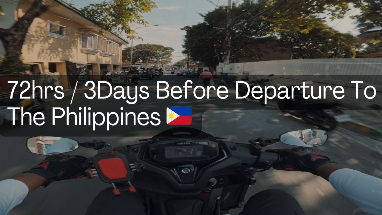 Most Travelers Miss This Before Flying to the Philippines | Expat Motovlog