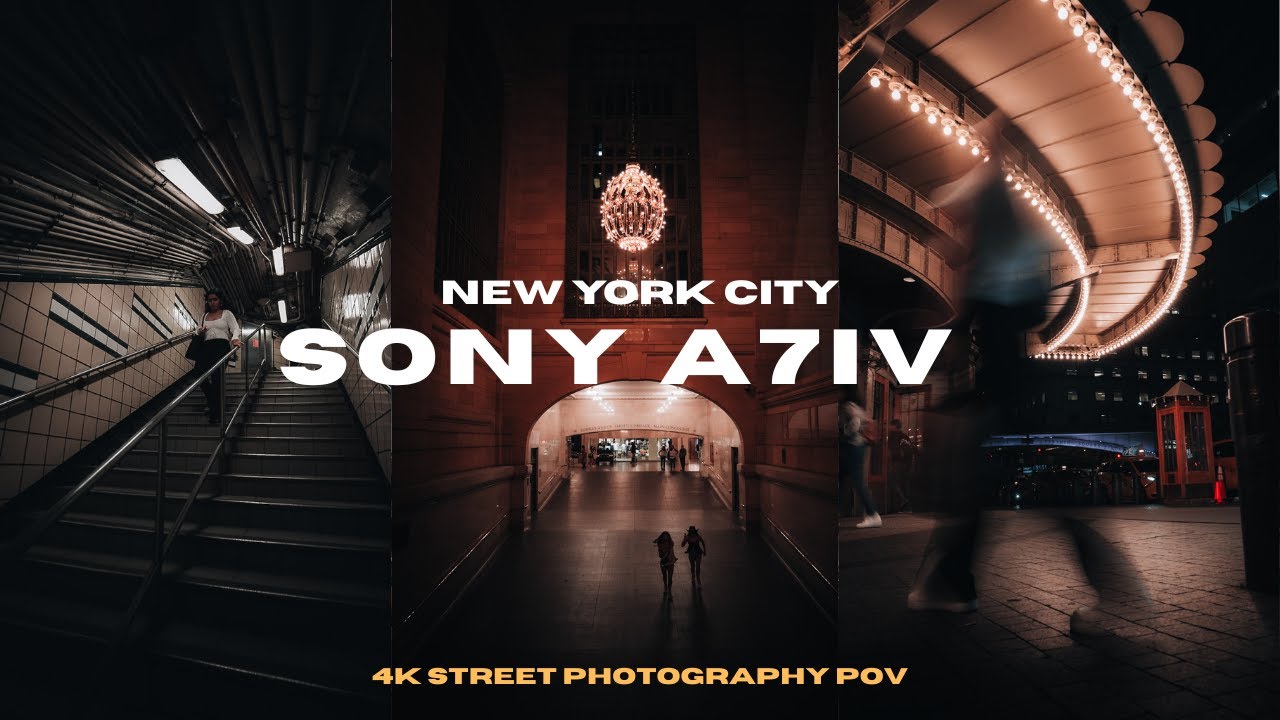 Уличная съемка Sony A7IV 4K POV (Нью-Йорк)