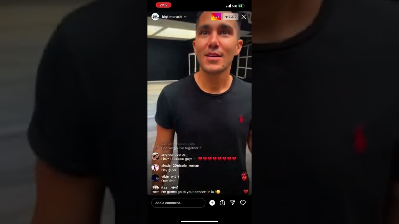 BIG TIME RUSH INSTAGRAM LIVE (06/10/22)