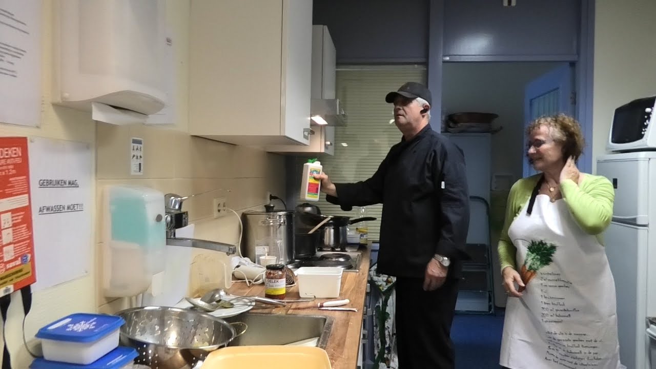 Samen koken samen eten verzorgt door een blinde kok