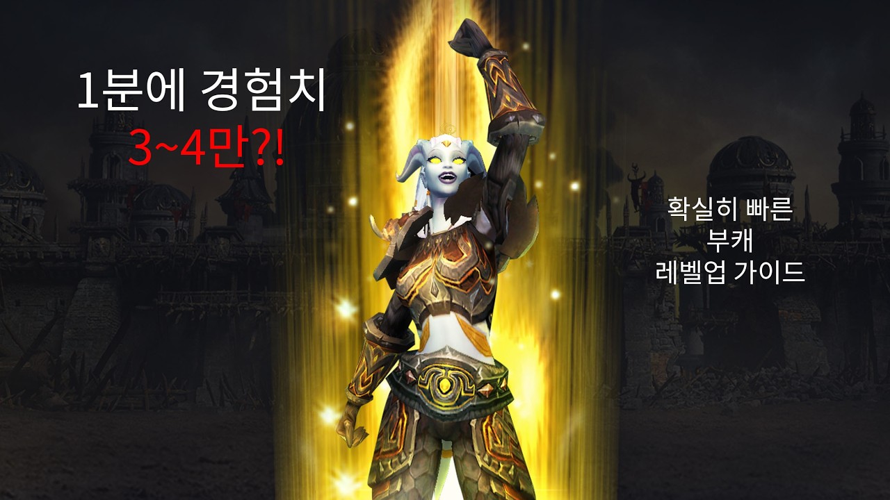 와우 한밤 부캐 레벨업 꿀팁