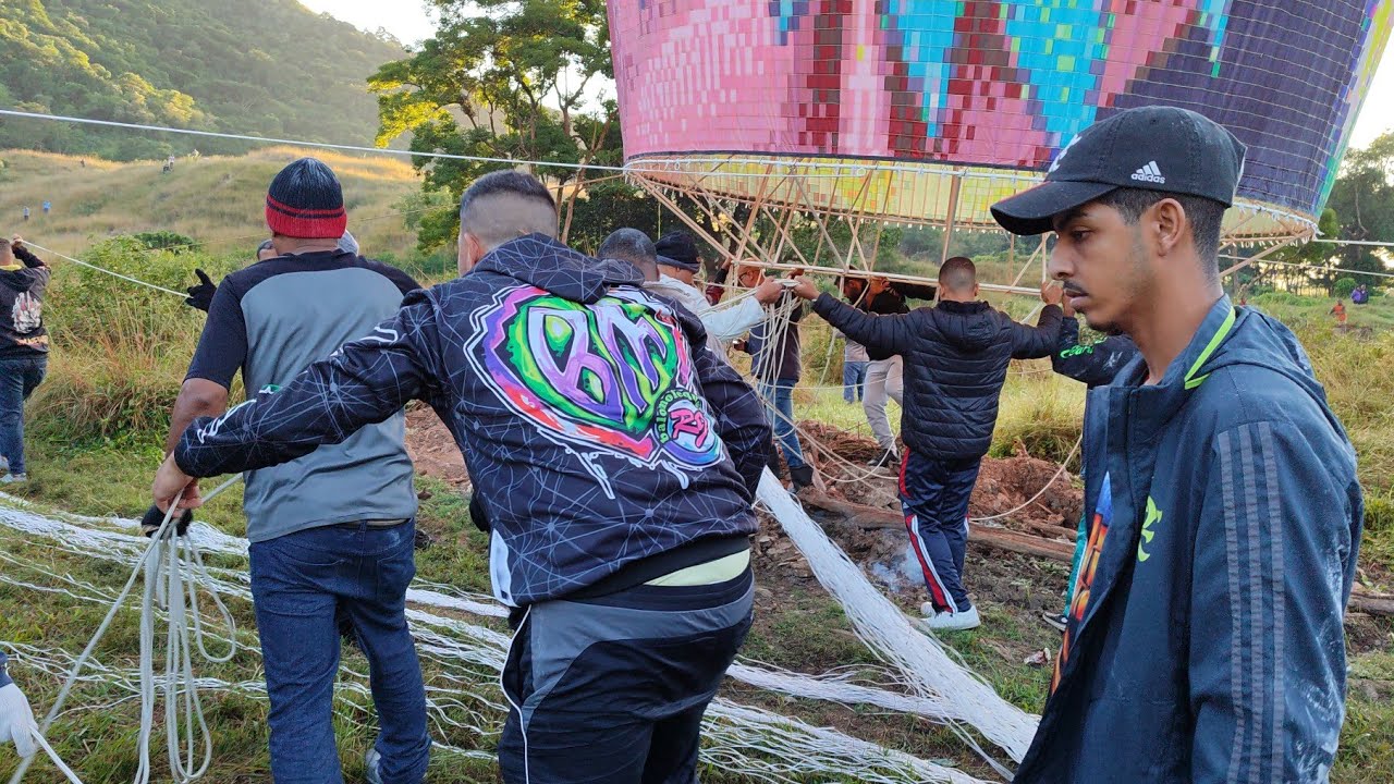BALÃO PIÃO 51M T. HOSPÍCIO LOTADO E OS CARIOCAS