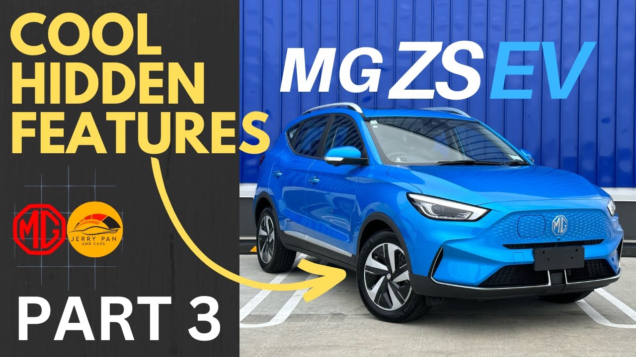 All the Cool 👌/ Hidden Features on the 2023 MG ZS EV -- Part 3 -- THINGS YOU MAY NOT KNOW BEFORE!!!
