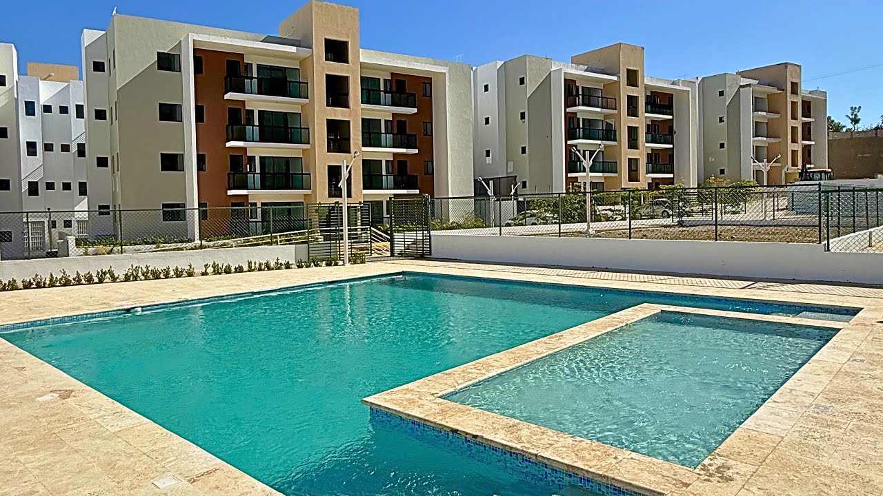 APARTAMENTO CON PATIO EN VENTA EN SANTIAGO DE LOS CABALLEROS | Estilo RESORT, es muy lindo 🤩