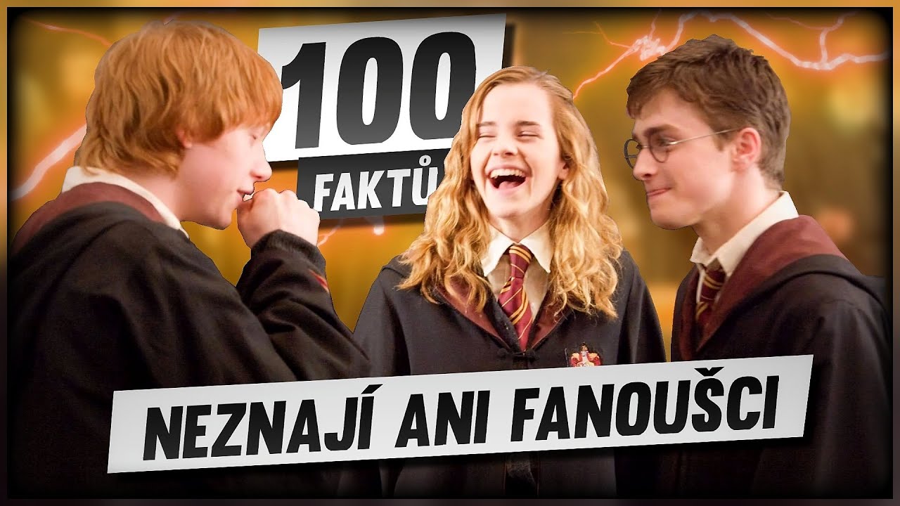 DALŠÍCH 100 FAKTŮ Z HARRYHO POTTERA, KTERÉ NEZNAJÍ ANI VELCÍ FANOUŠCI | FK