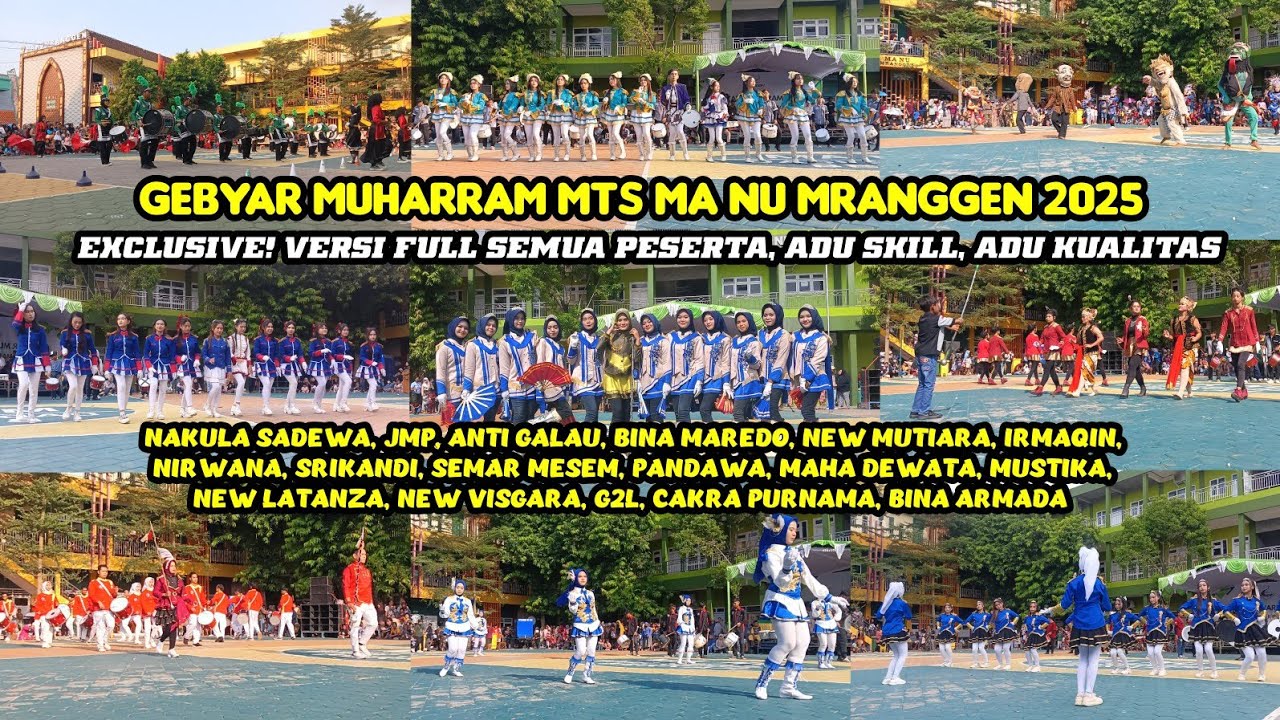 Versi Full, Semua Peserta❗Gebyar Muharram MTs MA NU Mranggen 2025