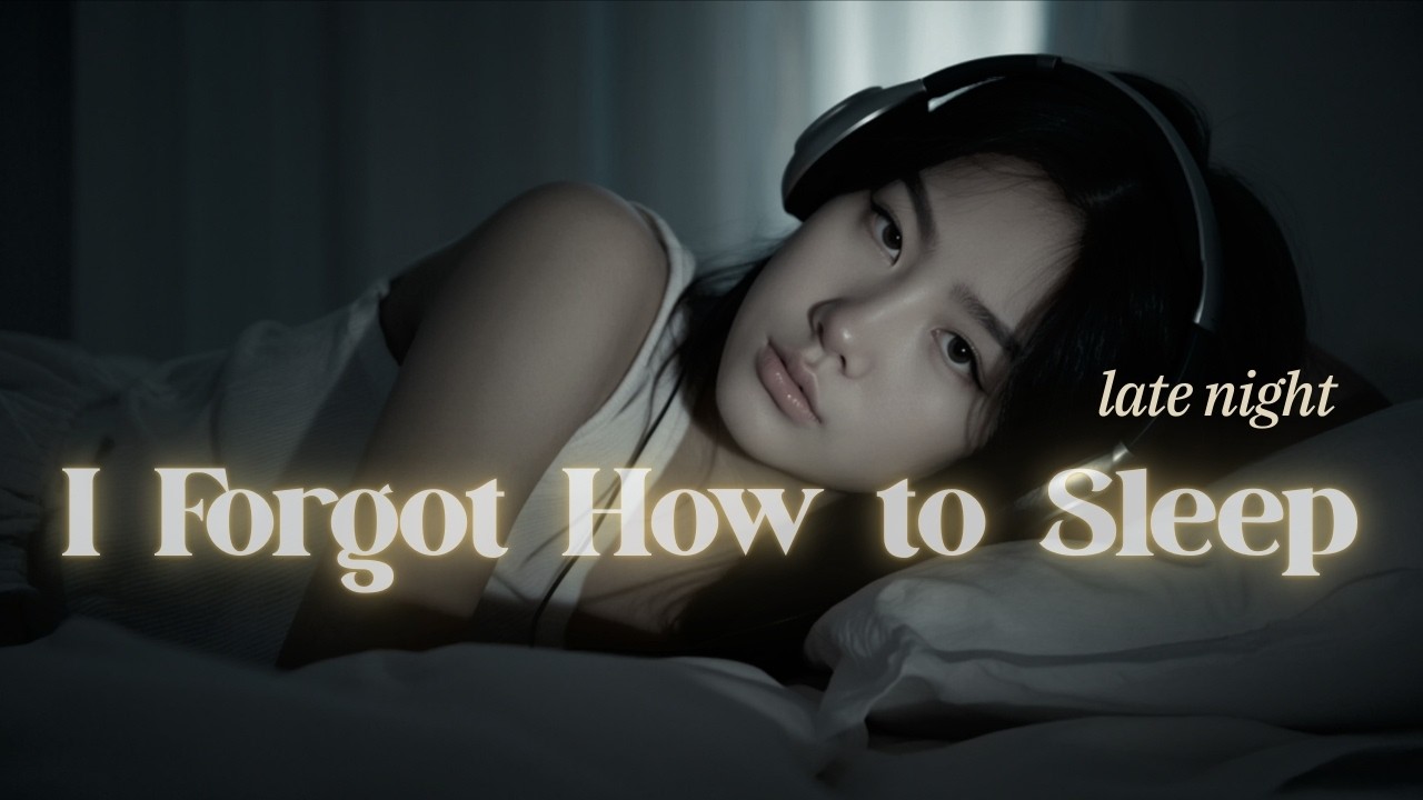 I Forgot How to Sleep | Late Night Sad R&B Vibes (Official Lyric Video)