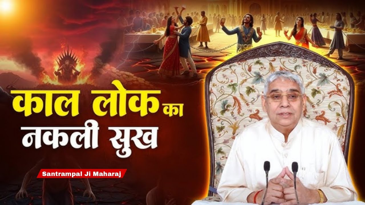 काल लोक का नकली सुख || Santrampal Ji Maharaj ||Satsang Video || dayalu Parmatma 
