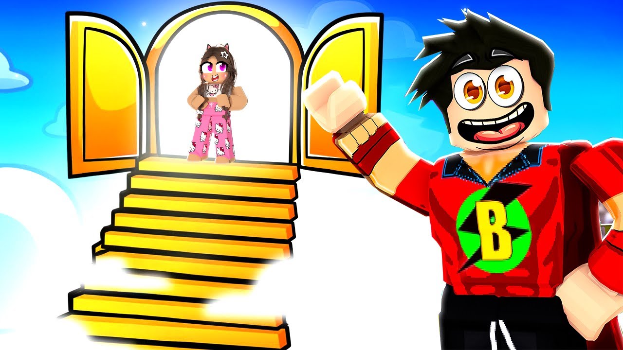 EN İYİ MERDİVENİ YAP VE EN YUKARI TIRMAN! - Roblox Build a Step