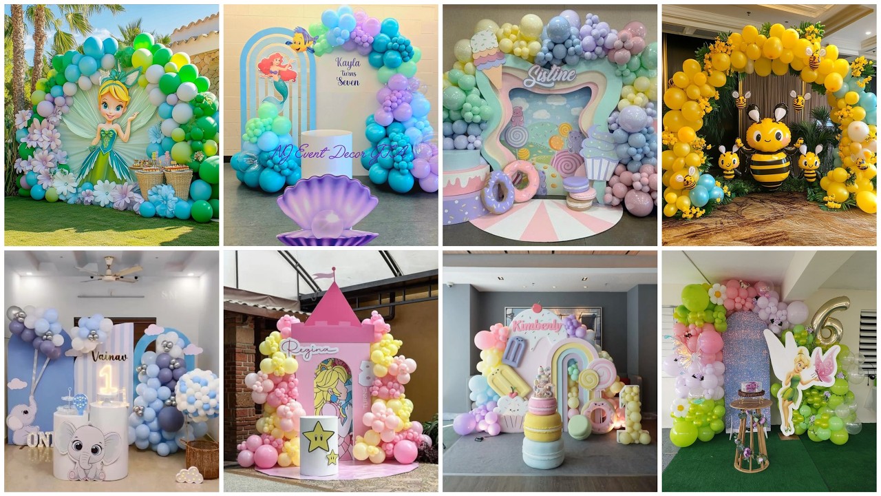 Kids birthday decoration ideas at home || 1st birthday decoration ideas at home