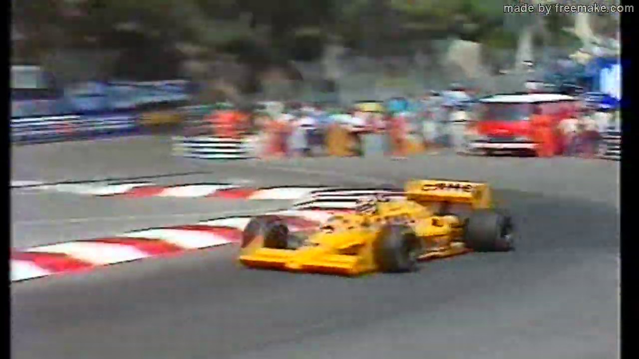 MONACO GRAND PRIX 1987  A. SENNA  WINNER - FORMULA 1