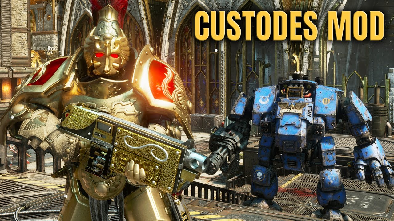 CUSTODES BOLTER GAMEPLAY! Adeptus Custodes vs Tyranids - Warhammer 40k: Space Marine 2 (4K)