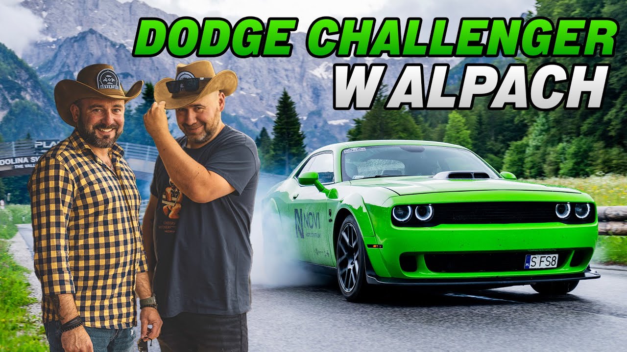 AMERICAN DREAM: Dodge Challenger 6.4 w Alpach!