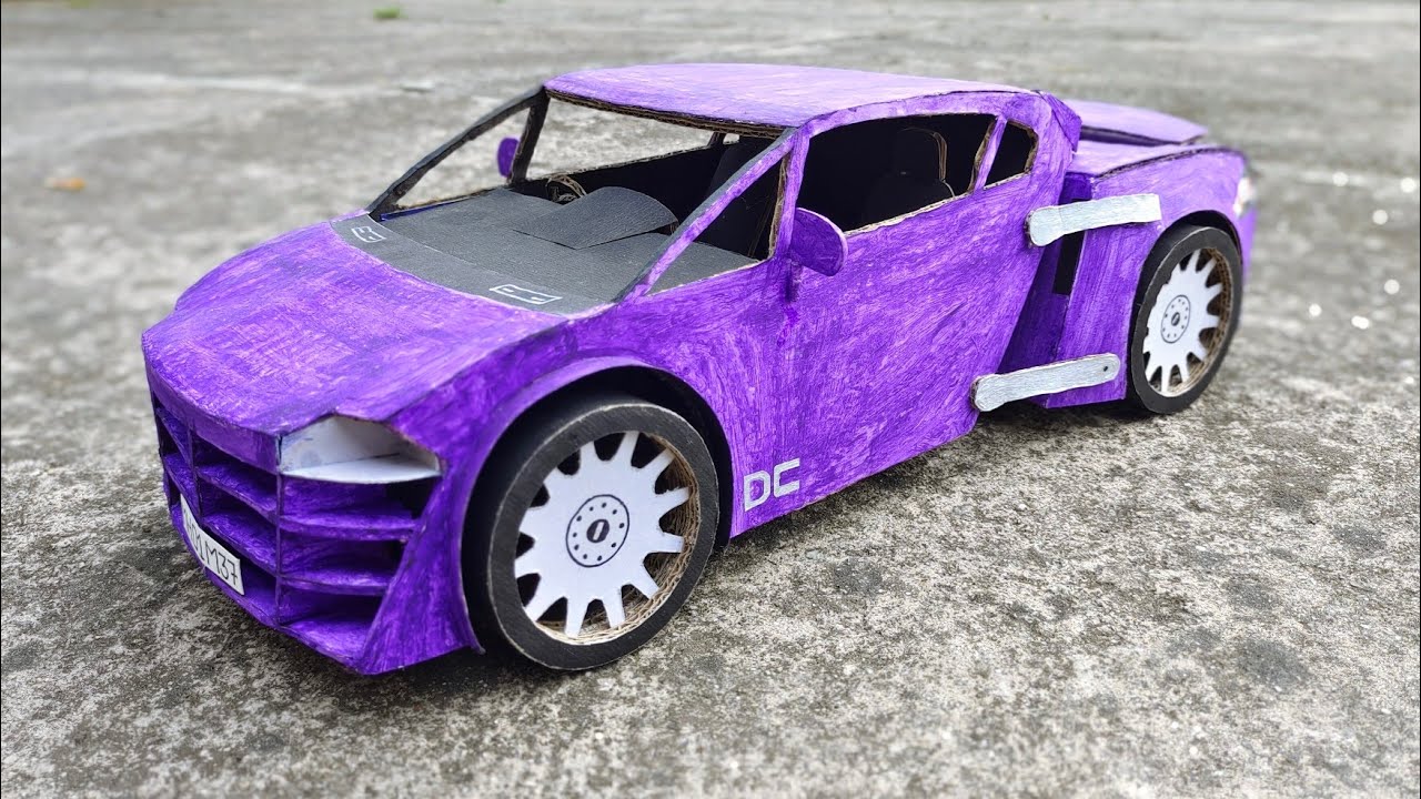 How to make tarzan the wonder car from cardboard || Taarzan the wonder car || Cardboard Creations