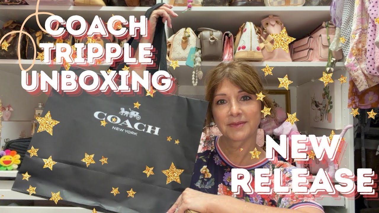 Новый релиз Coach — распаковка трёх Coach. Один экземпляр раскупили очень быстро!
