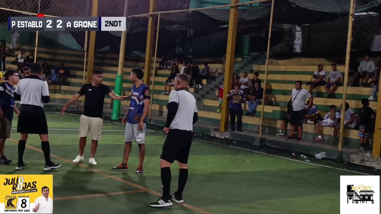 🏆 INTER-DISTRITAL 
➡️ SUB 20
⚽ PURITO ESTABLO 🆚 AMISTAD GRONE ⚽
🏟️ COMPLEJO CATALINA HUANCA