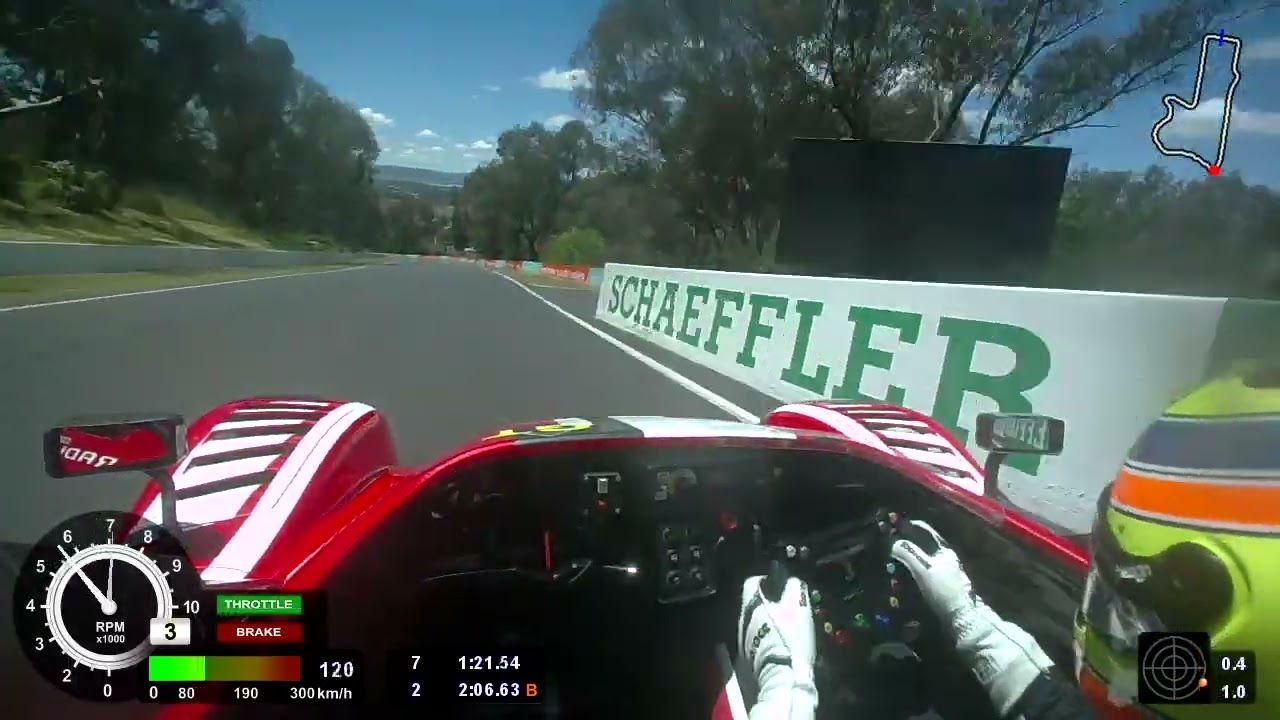 A lap of Bathurst onboard a Radical SR10