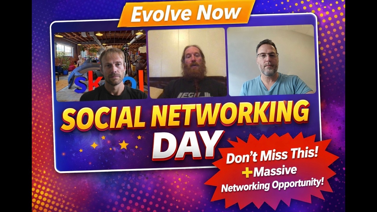 Social Network day at Evolve Now Social