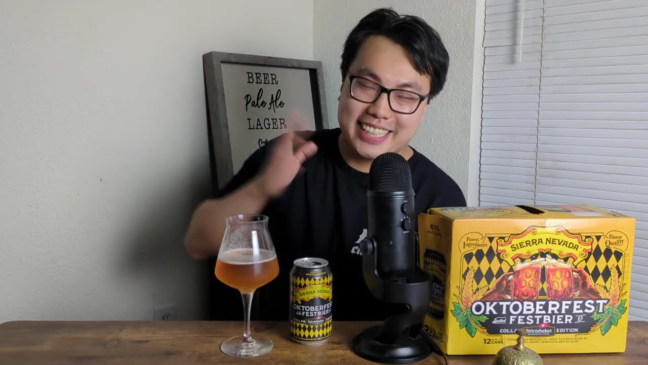 Sierra Nevada/St&ouml;rtebeker Oktoberfest (2025) (World Class Lager!) Review - Ep. #4015