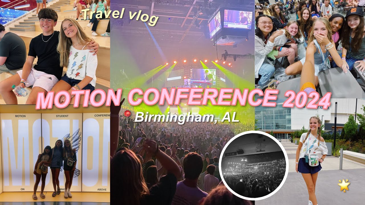 Motion conf 2024 TRAVEL VLOG! grwms, worship, airbnb, and more ☁️🌟 // Mia Elizabeth
