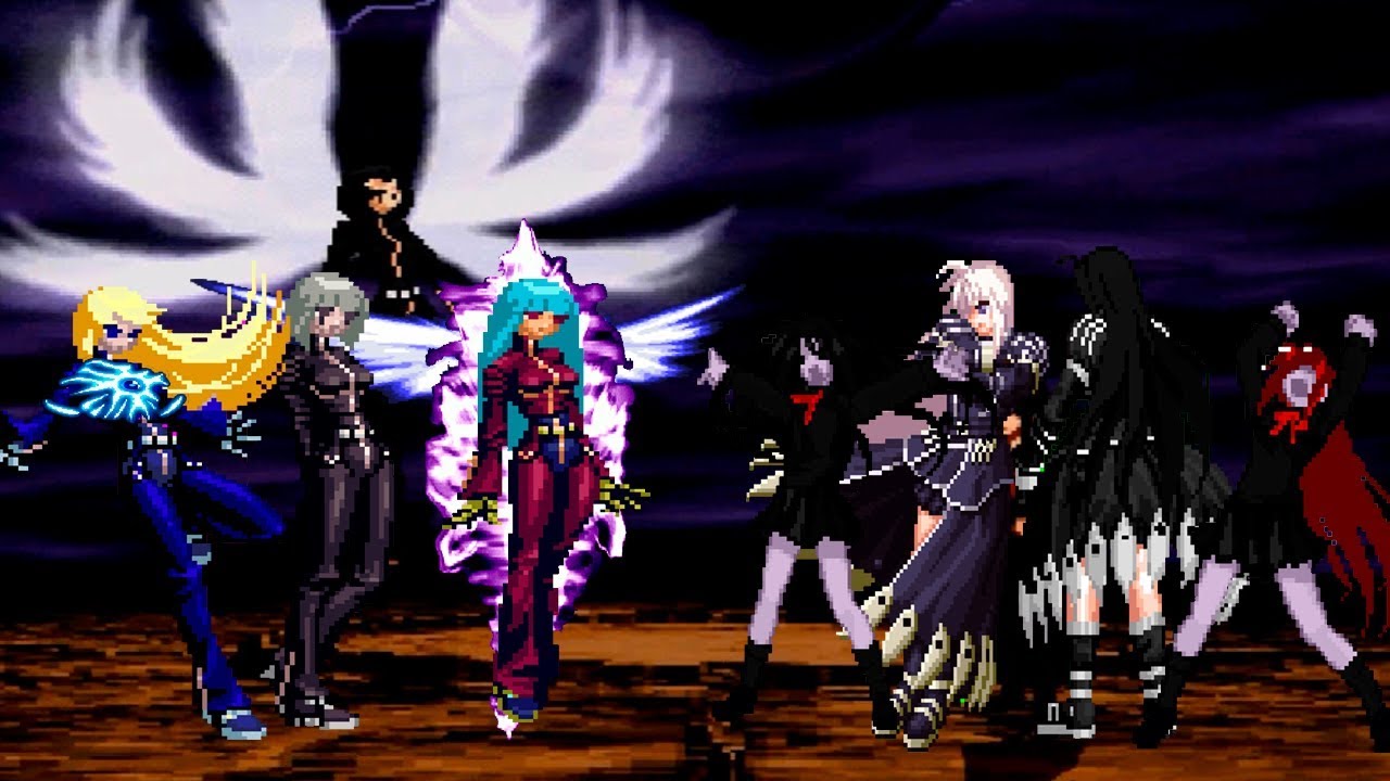 KOF MUGEN Kula Edits Team VS Akiha-Zeroko Team