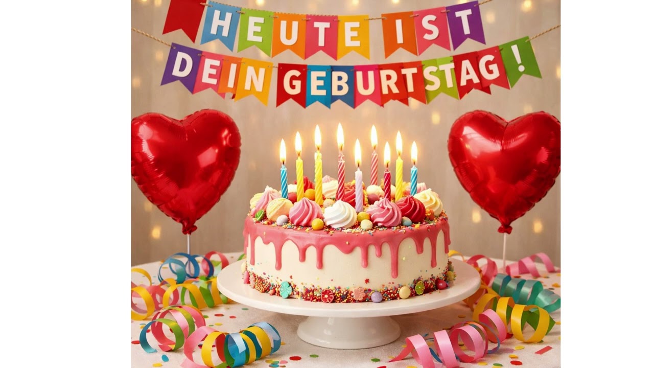 Heute ist dein Geburtstag