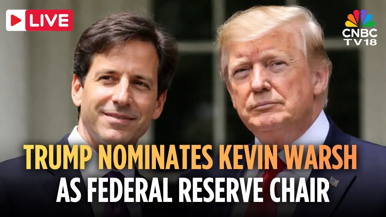 WATCH LIVE: Kevin Warsh, The 17th Federal Reserve Chair Picked by Donald Trump | White House | N18G