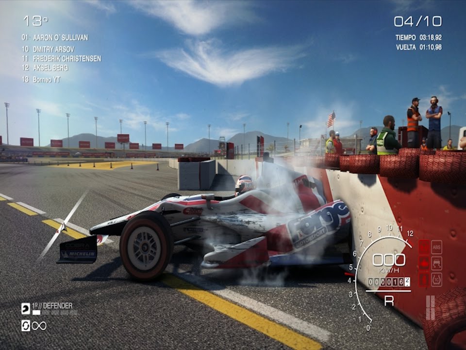 GRID AUTOSPORT. LA MAGIA DE INDIANAPOLIS. Puro show. Gameplay PC español. Let's Play