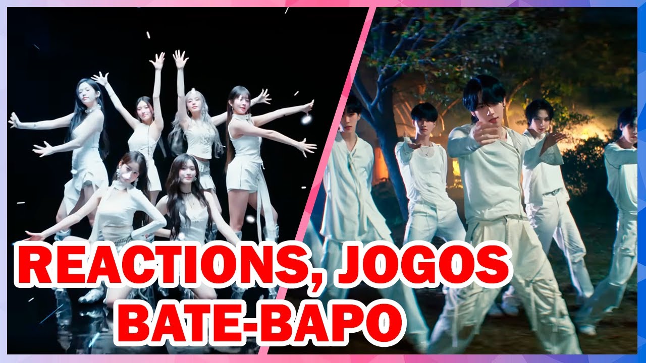 LIVE COM ALE&JANA | BATE-PAPO, JOGOS, REACTION de IVE, EPEX, NCT DREAM, SUNGJIN, HEIZE e mais!