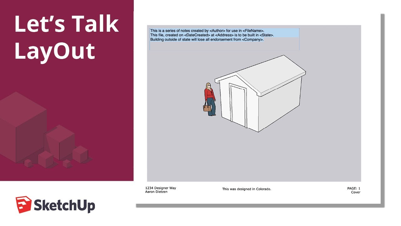 Auto-Text - Let's Talk LayOut