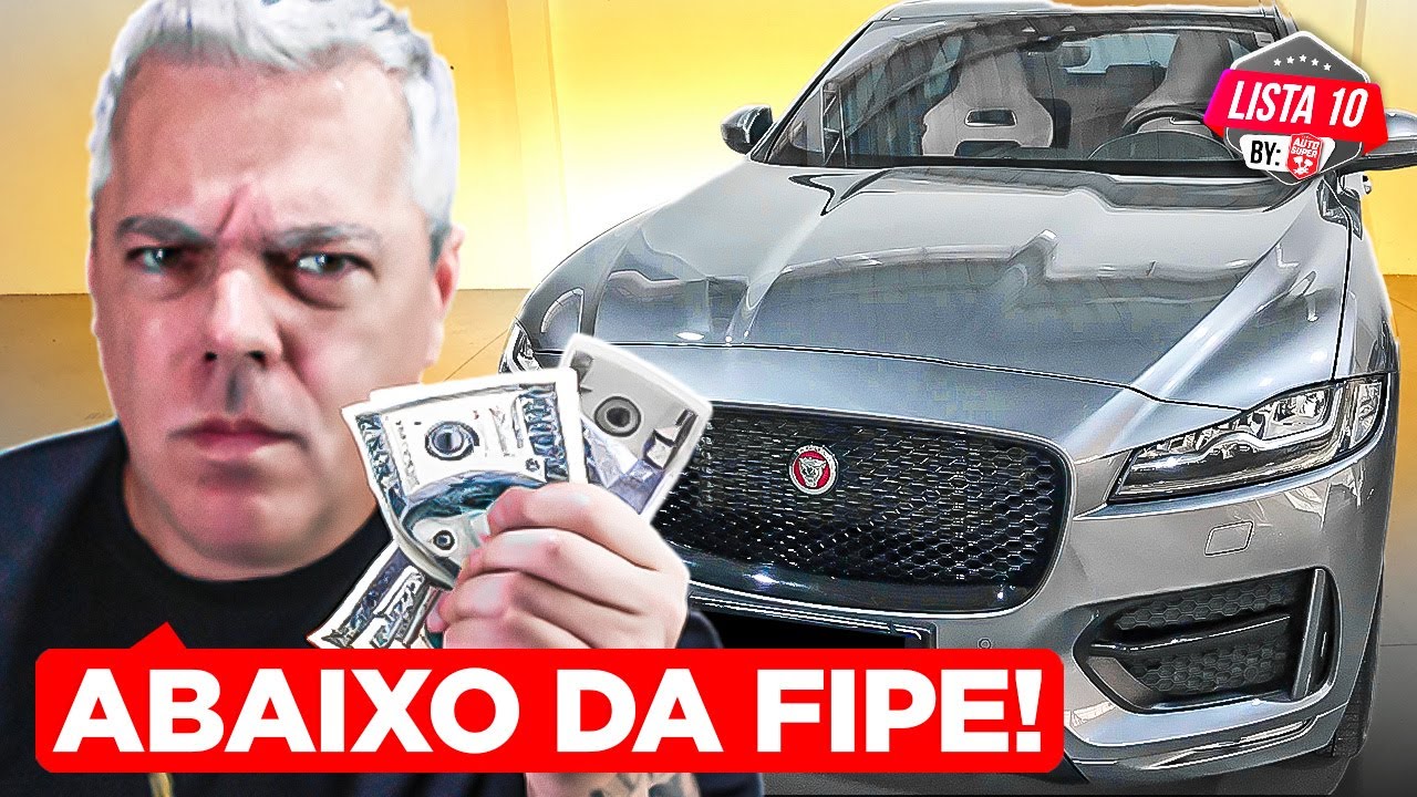 O QUE TÁ ACONTECENDO? 10 Carros INCRÍVEIS que CAIU MUITO O PREÇO | Deu a louca na Fipe