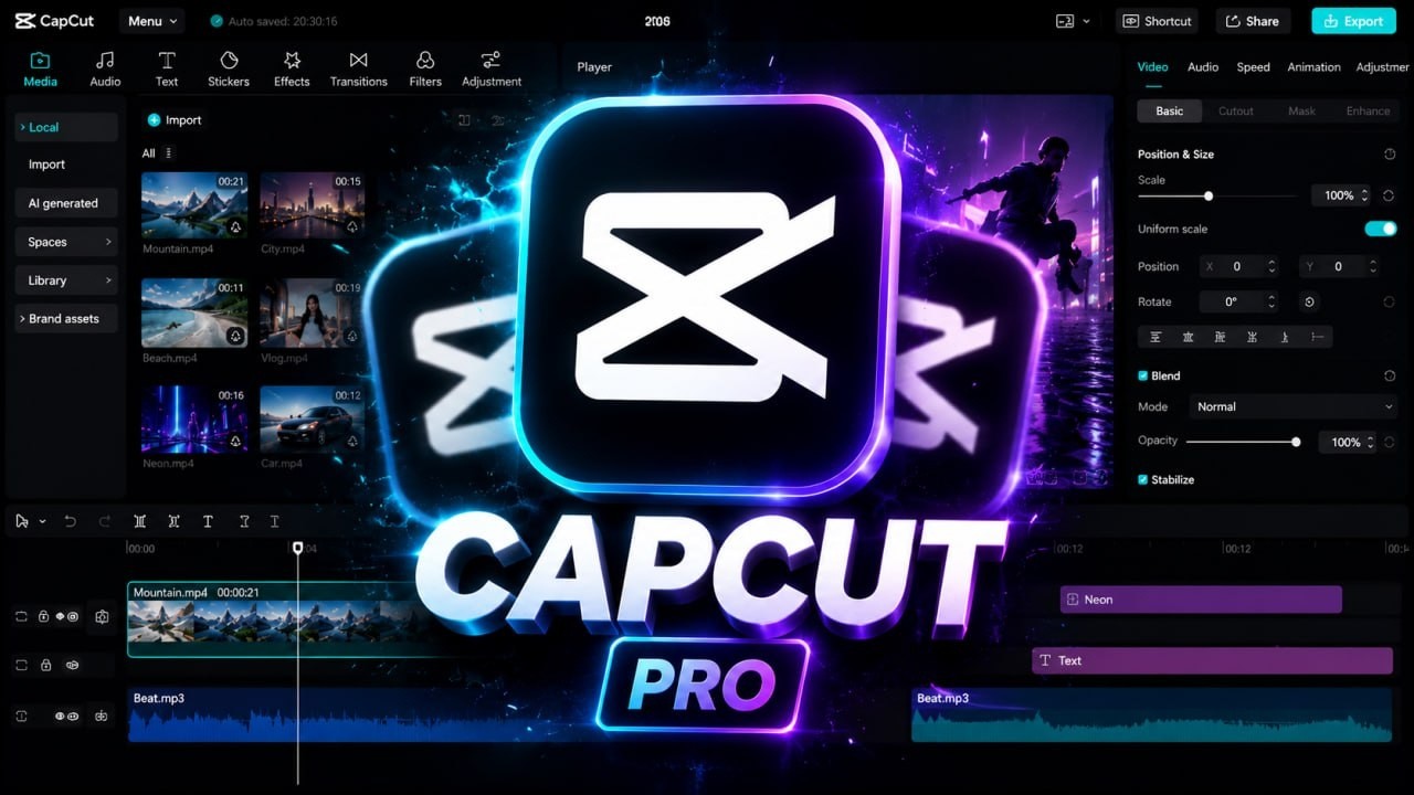 CapCut Pro Workflow 2026 | Advanced Video Editing and Visual Effects Techniques