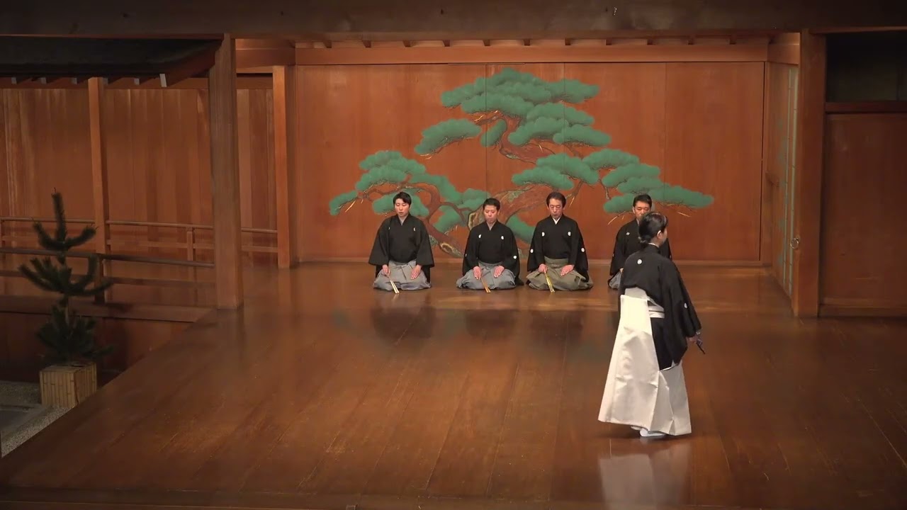 令和六年四月　梅若会定式能　仕舞　養老/雲雀山/桜川/善知鳥