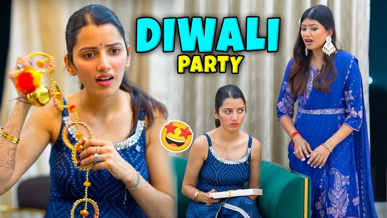 Bhabhi ko Chakma dekar Nanand Gayi Diwali Party Mai 😂