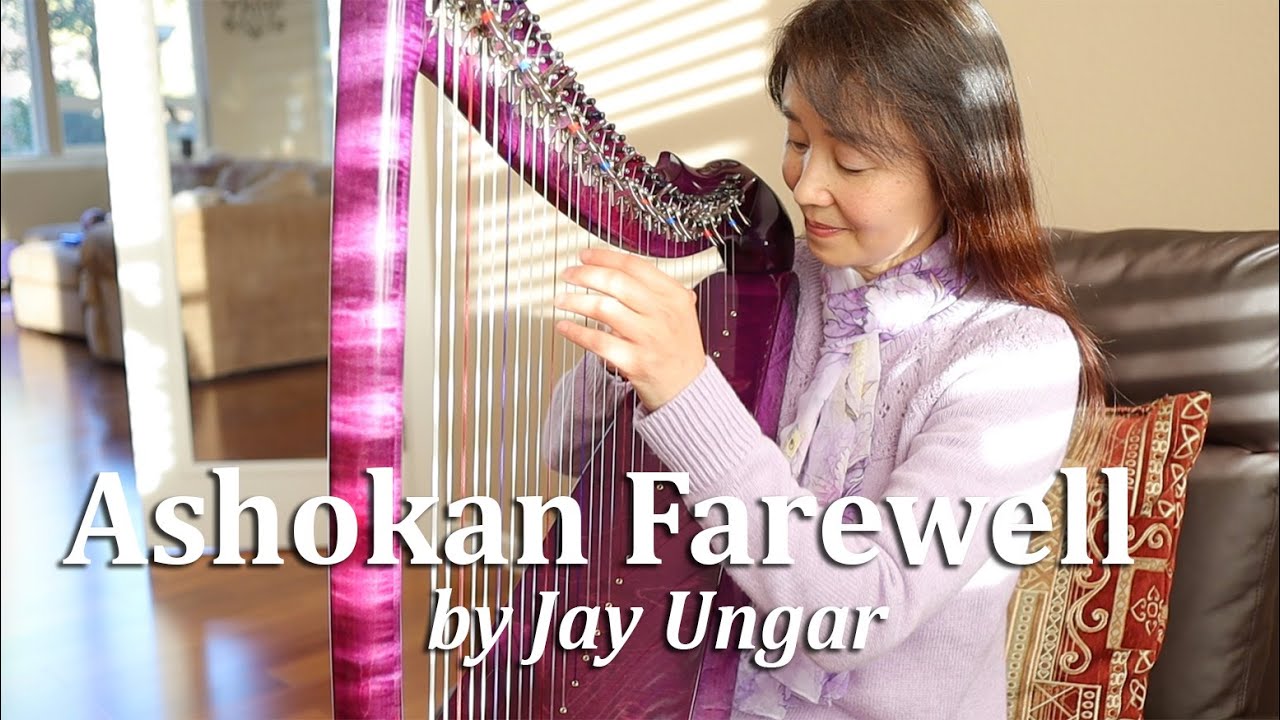 Ashokan Farewell by Jay Ungar (Harp Cover 432hz)