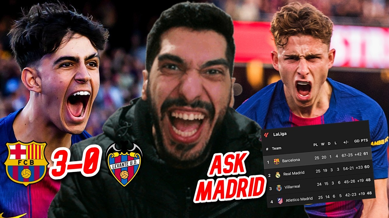 «Барселона» вернулась на вершину Ла Лиги | Реакция на матч «Барселона» — «Леванте» (3:0)!