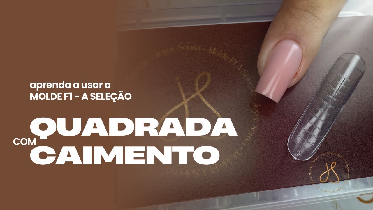 Quadrada com Caimento - Molde F1 A Seleção (Link para compra na descrição)