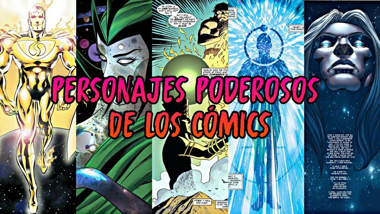 Personajes Poderosos De Los Cómics (Parte 1)