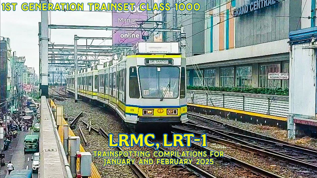 LRT-1 Trainspotting January and February 2025 Compilations