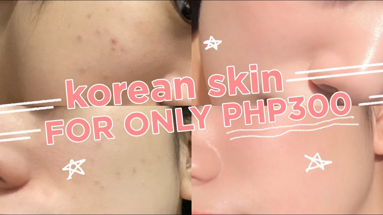 HOW TO GET KOREAN GLASS SKIN for only Php 300! (bye darkspots & textured skin 😋)| Jewel Mesina