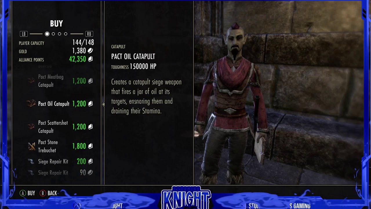 ESO How to use Siege properly in Cyrodiil