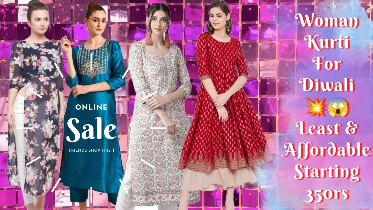 Woman Kurti Haul Starting 300 rupees | Diwali Kurta Haul || THE DESIRE
