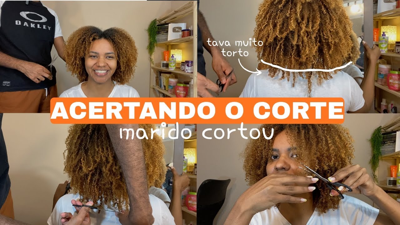 ACERTANDO O CORTE EM CASA | CORTE A SECO ✂️