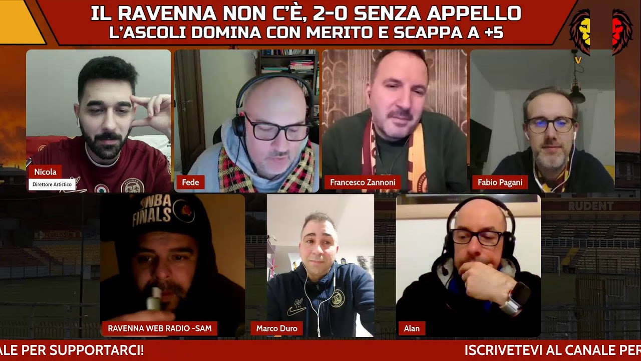 EP. 56 - LIVE - Il Ravenna non c'è, 2-0 senza appello. L'Ascoli domina con merito e scappa a +5