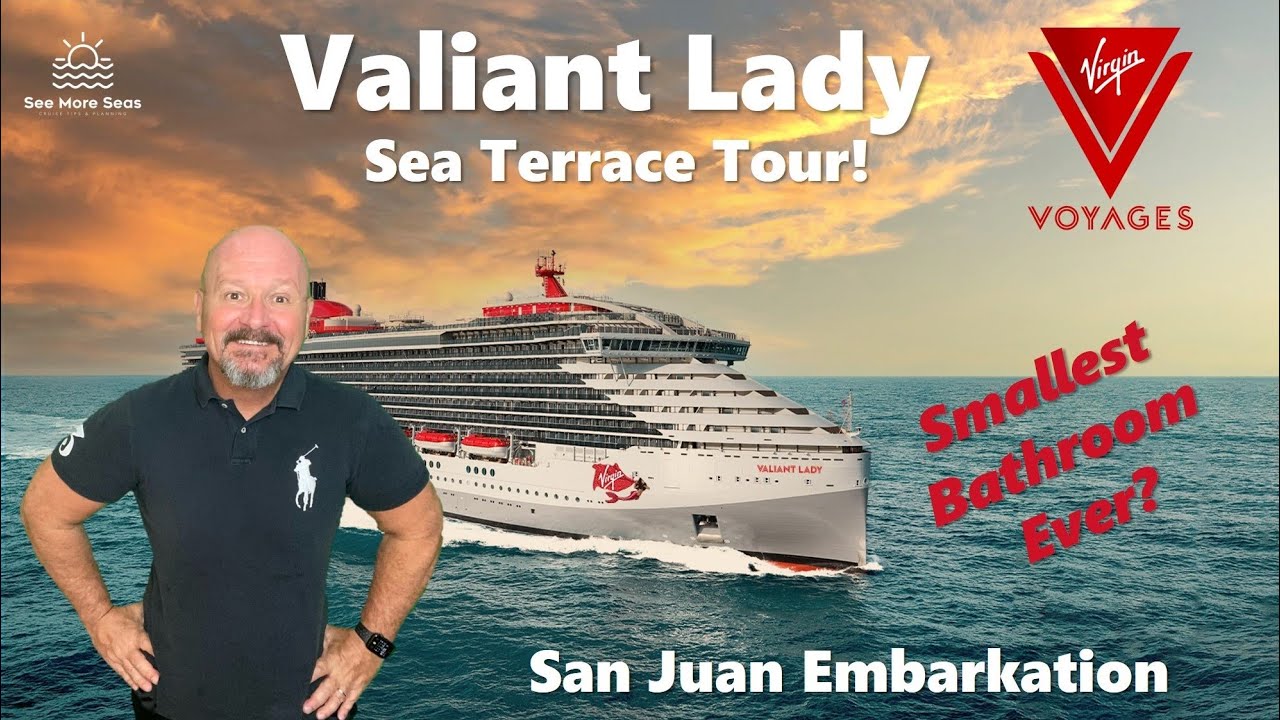 Посадка на Valiant Lady San Juan: советы и рекомендации по экскурсии по Sea Terrace! #virginvoyag...