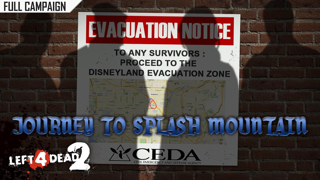 Left 4 Dead 2: Journey to Splash Mountain · Rating ⭐⭐⭐⭐⭐ 4K 60ᶠᵖˢ