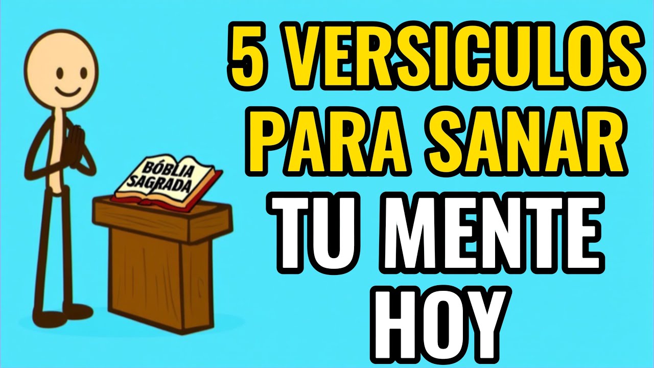 5 versículos PODEROSOS que restauraron su salud mental completamente