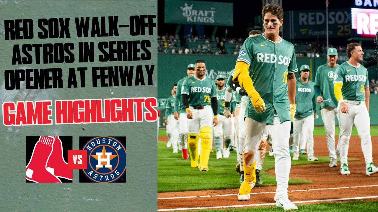 FULL HIGHLIGHTS: Red Sox vs. Astros Game 1 Ends in Extra Innings (8/1/25)